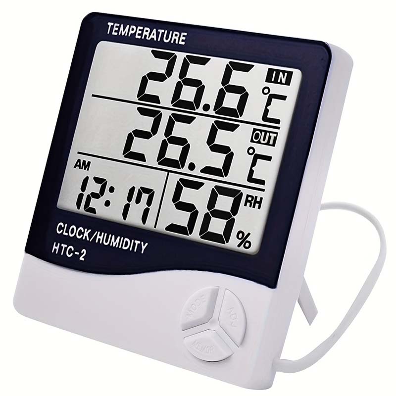 Home Automation Industry - Lcd digital termômetro higrômetro sala interna