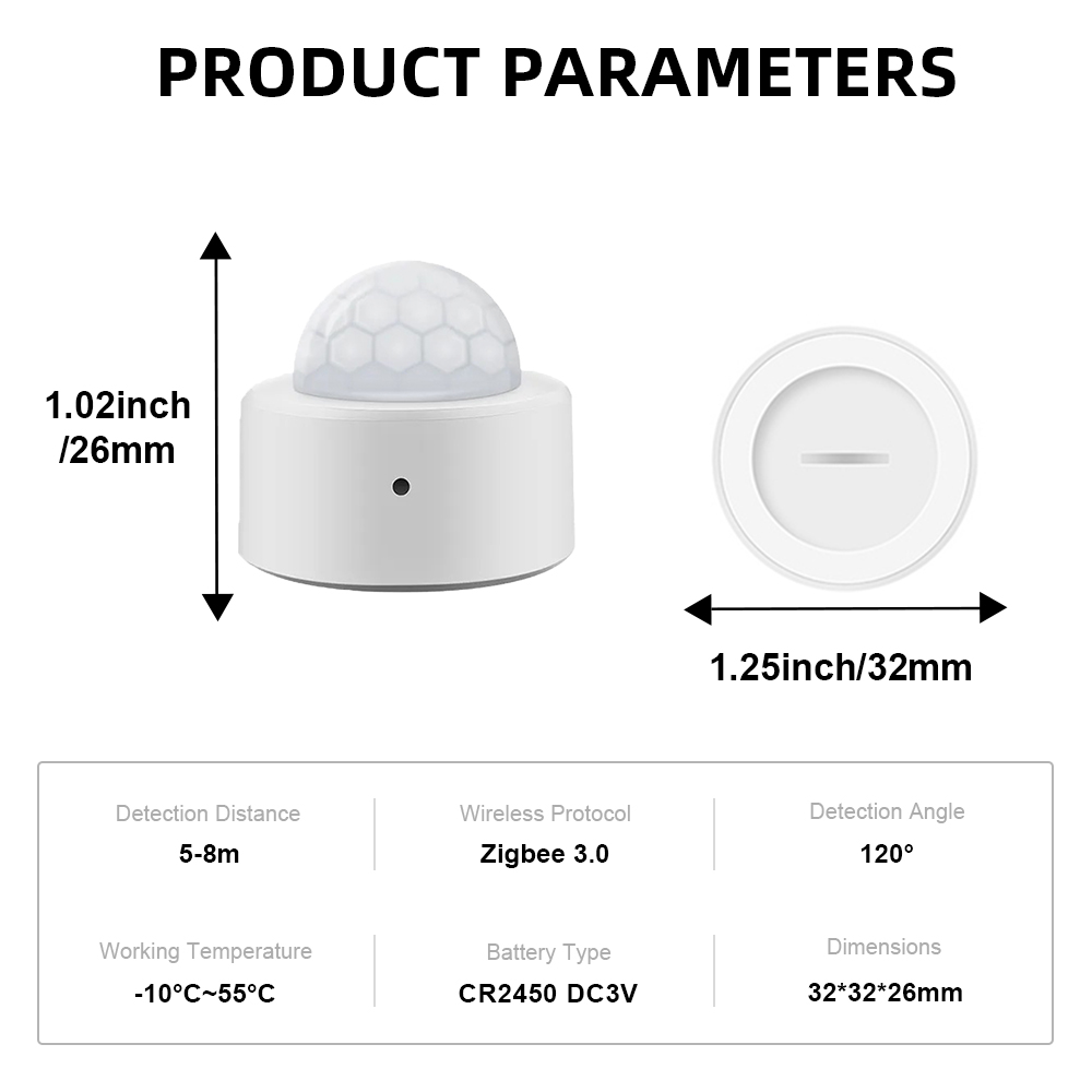 Sensor de Luz Tuya ZigBee, Sen - Home Automation Technology avaliação e preço