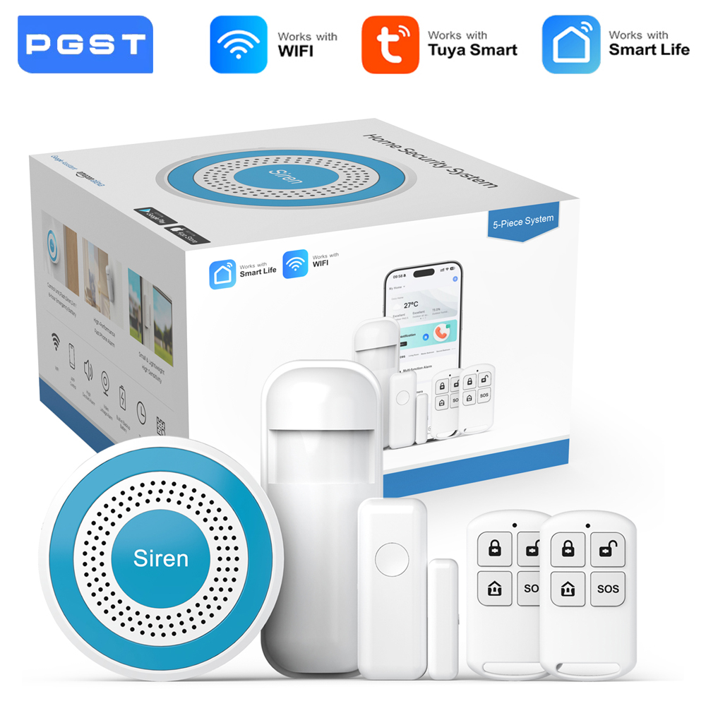 Pgst wifi kit de sistema segur - Diy Home Automation System avaliação e preço