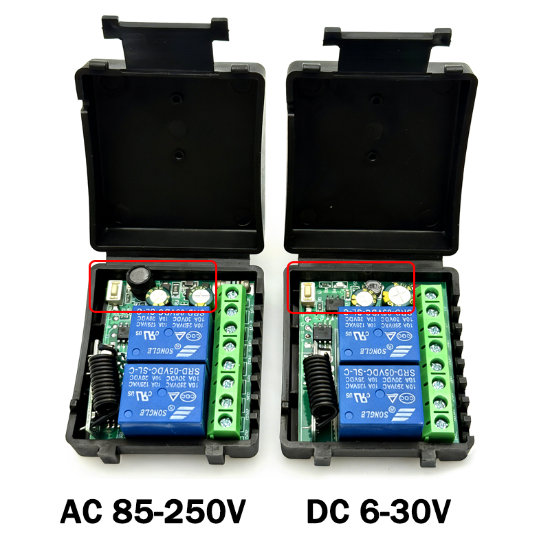 Módulo Receptor de Relé 10A 43 - 433Mhz Receiver Module avaliação e preço