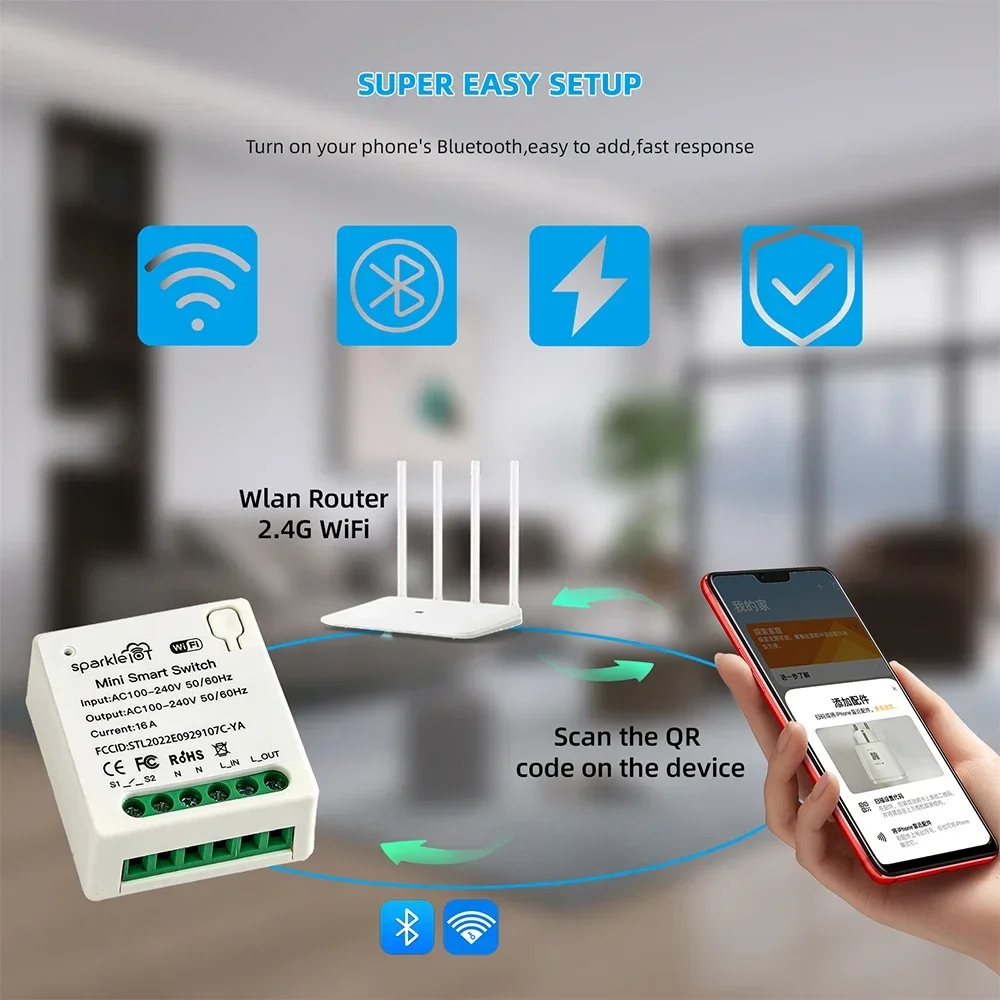 Interruptor Inteligente Wi-Fi  - Diy Home Automation System avaliação e preço
