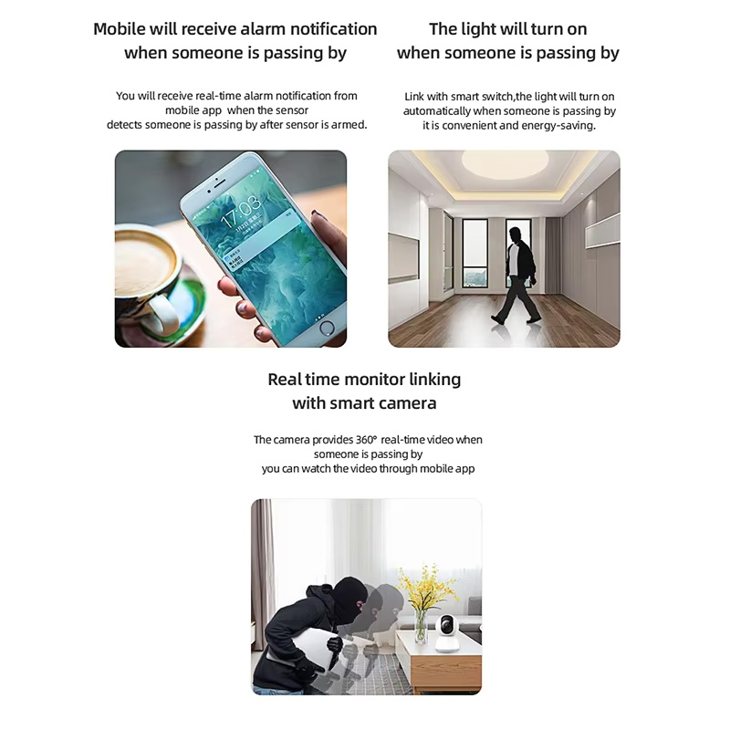 Sensor de Movimento PIR Inteli - Home Automation Technology avaliação e preço