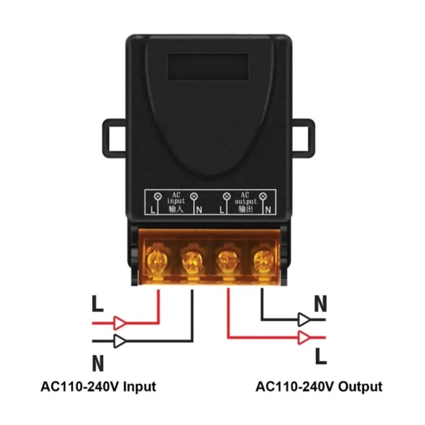 Módulo de Relé Sem Fio 433MHz  - Shelly Relay Module avaliação e preço