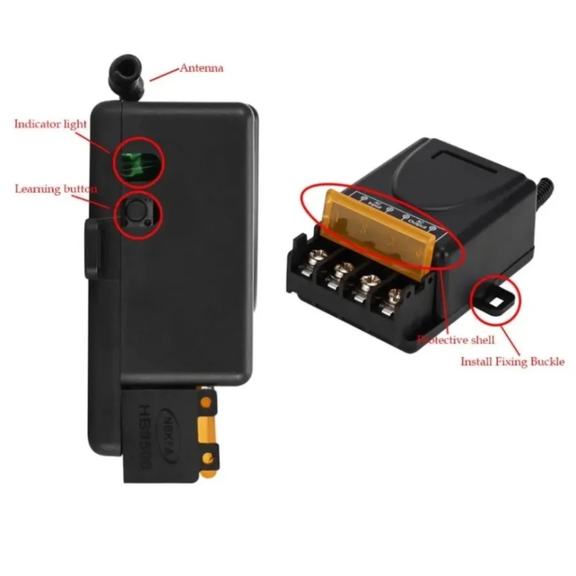 Módulo de Relé Sem Fio 433MHz  - Shelly Relay Module avaliação e preço
