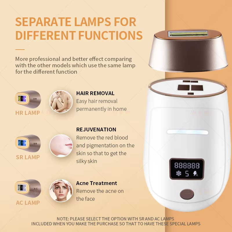 Epilador IPL Sem Fio com Resfr - Home Automation Industry avaliação e preço